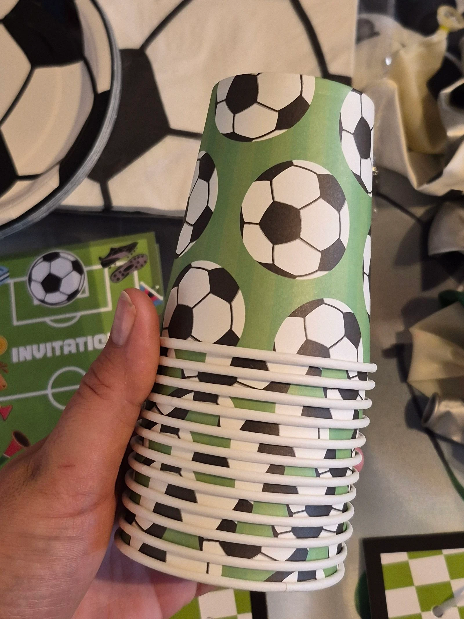 10th Birthday Football Decoration Lot – photo 2